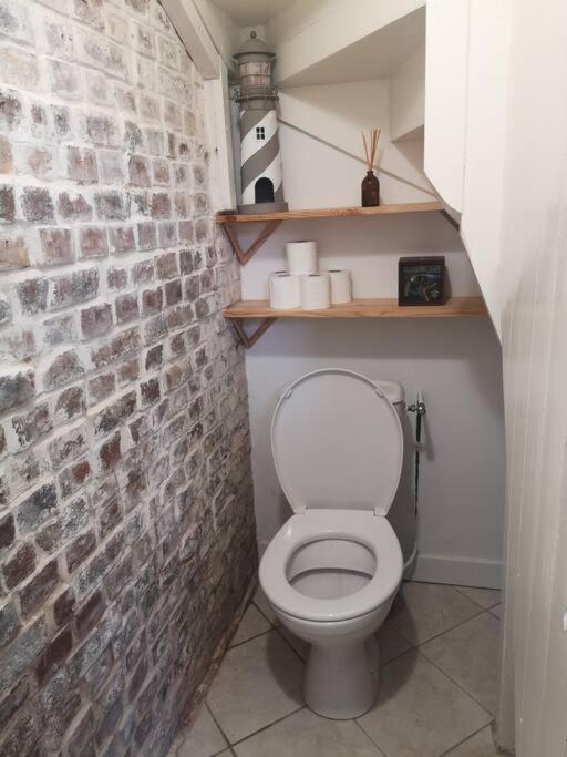 Petite Maison De Pecheur Au Coeur D'Étretat Extérieur photo